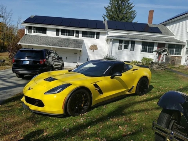 Nathan Hale Car Show - Corvette C7