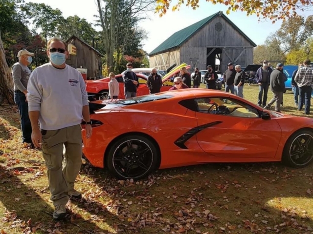 Nathan Hale Car Show - Corvette C8