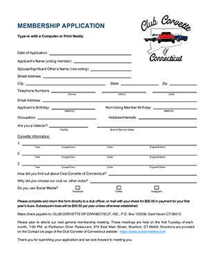 Membership Application